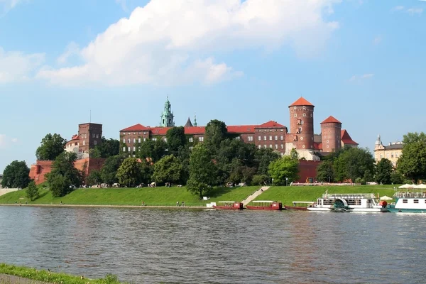 Zamek Królewski na Wawelu, Kraków, Polska — Zdjęcie stockowe
