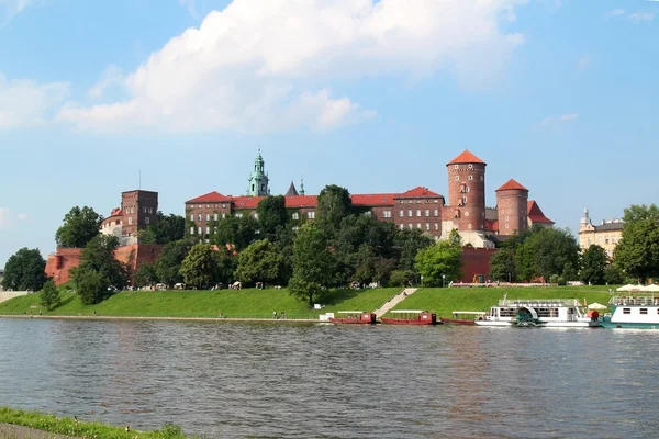 Wawel Royal Castle v Krakově, Polsko — Stock fotografie