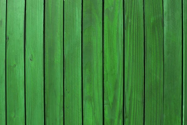 Groene houten achtergrond — Stockfoto