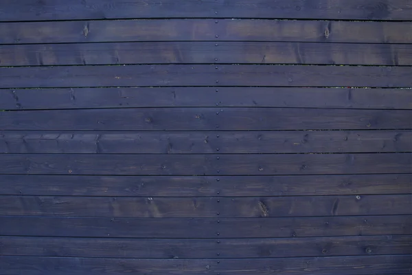 Parede de madeira azul — Fotografia de Stock