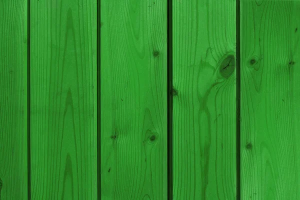 Green wooden wall texture — Stock Photo, Image