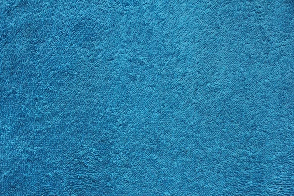 Fond ou texture de serviette bleue — Photo