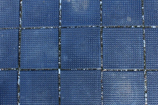 Μπλε πλακάκια ως φόντο ή υφή — Φωτογραφία Αρχείου