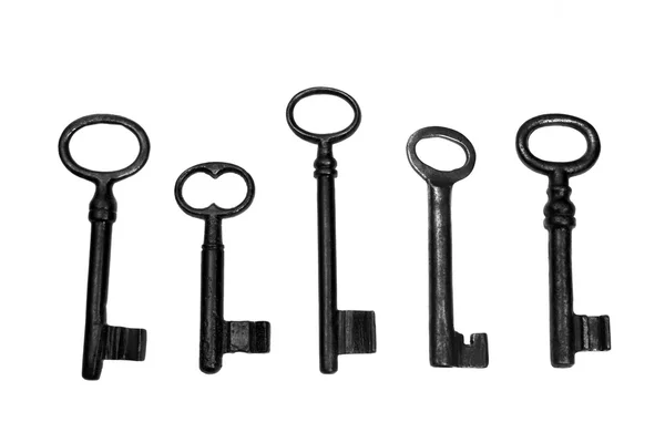 Set of vintge keys — Stock Photo, Image