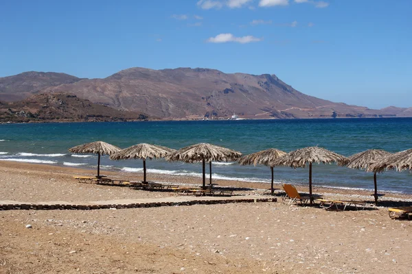 Beautiful beach in Kastelli, Crete — Stock Photo, Image