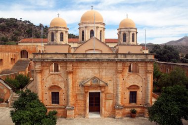 crete, Yunanistan ın agia triada Manastırı