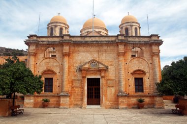 Manastır agia triada-Girit, Yunanistan