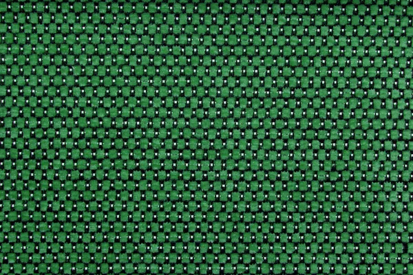 Närbild av konsistens av grönt tyg — Stockfoto