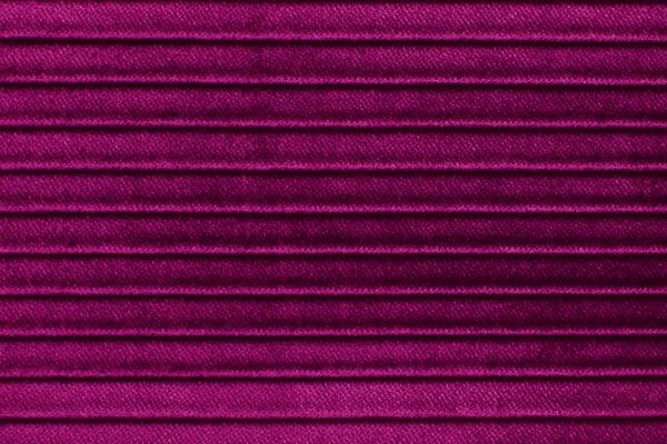 Roze gestreepte stof textuur of achtergrond — Stockfoto