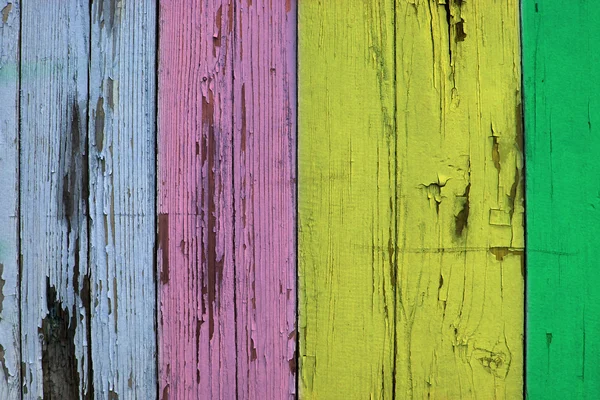 Colorful wooden background — Stock Photo, Image