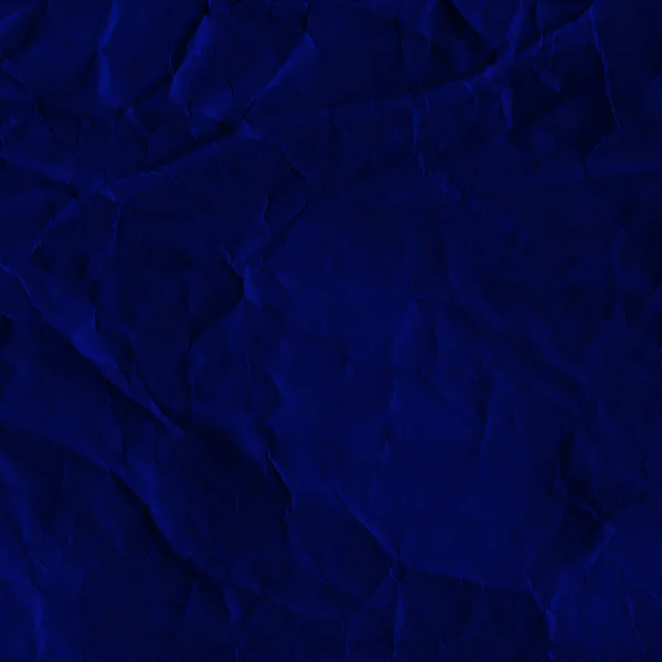 Μπλε φόντο τσαλακωμένο χαρτί ή υφή — Φωτογραφία Αρχείου