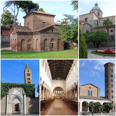 Collection of photos from Ravenna, Italy clipart