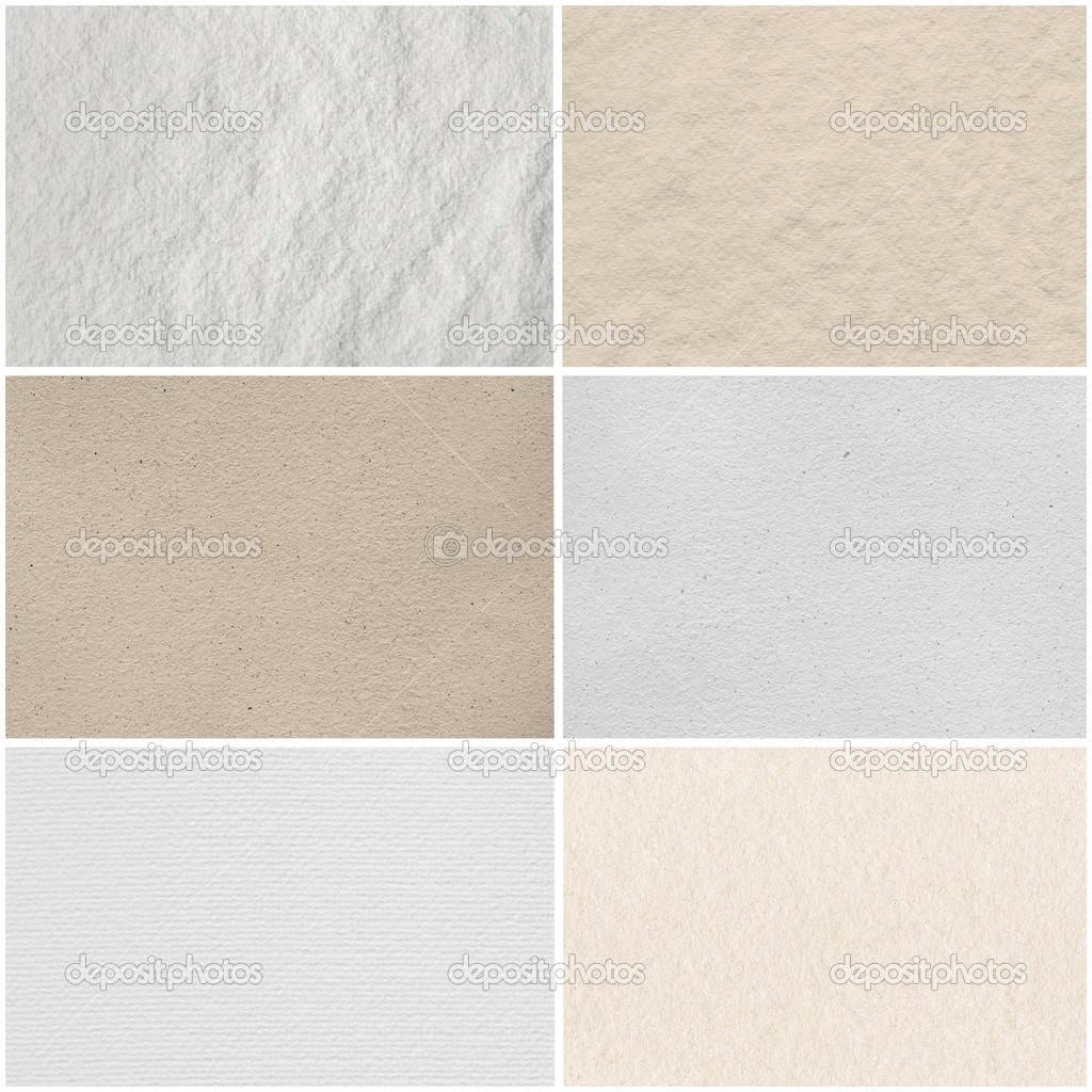 Collection of paper texture or background
