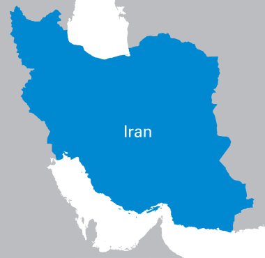 iran'ın mavi Haritası