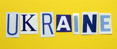 Ukrayna word, bayrak renkleri