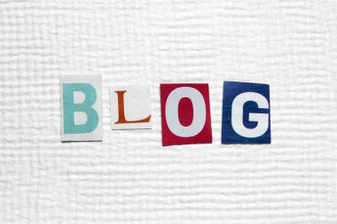 gazetenin harfleri Word'den blog