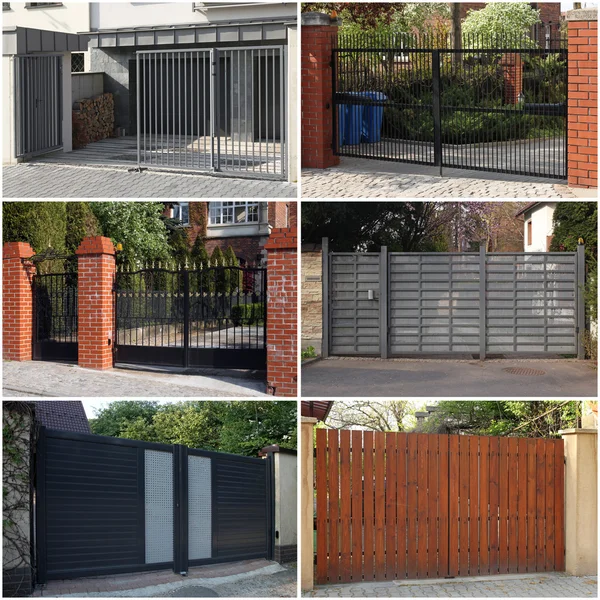 Collection of gates — Stock Photo, Image