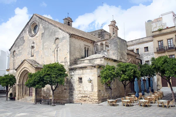 Kościół san dionisio w jerez de la frontera, Hiszpania — Zdjęcie stockowe