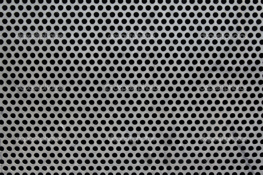 Black Mesh with Round Holes Texture Picture