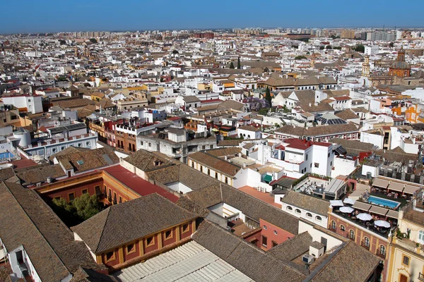 Panoramisch uitzicht van Sevilla, Andalusië, Spanje — Stockfoto