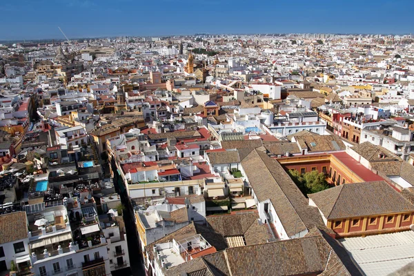 Panoramisch uitzicht van Sevilla, Andalusië, Spanje — Stockfoto