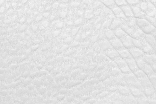 Fundo de couro branco ou textura — Fotografia de Stock