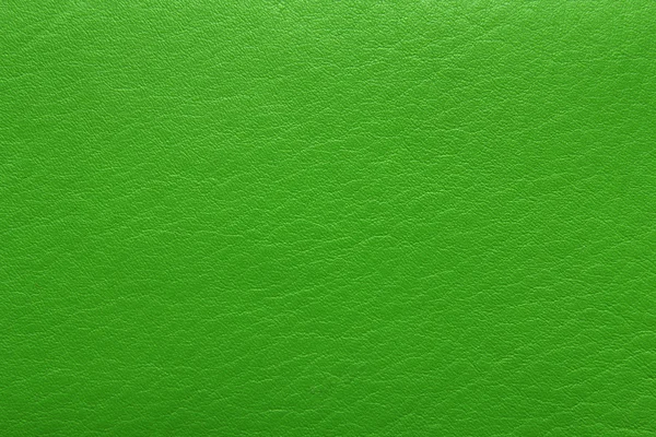 绿色皮革背景或质地 — 图库照片