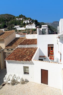 Frigiliana, İspanya. andalusia içinde güzel beyaz şehirlerinden biridir