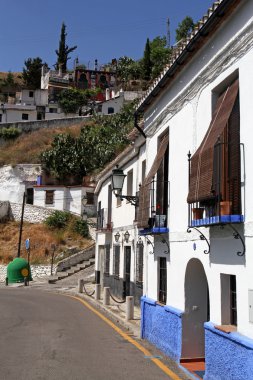 sokak duende'sine district, granada, İspanya