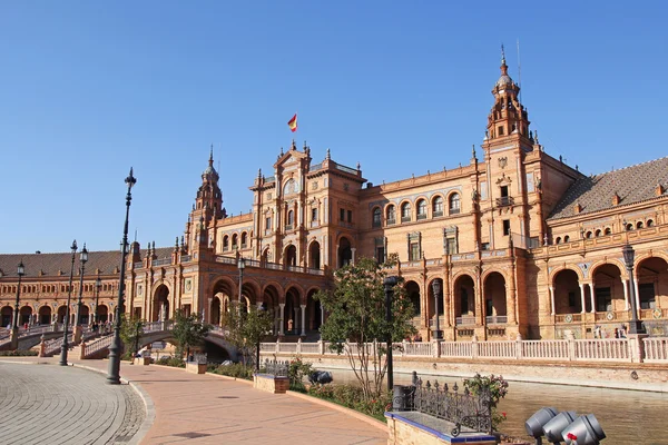 Plaza de Espana in Seville, Spain Stock Photo
