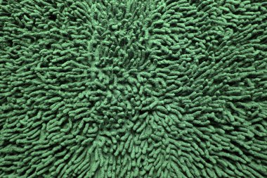 Yeşil halı kumaş dokusu