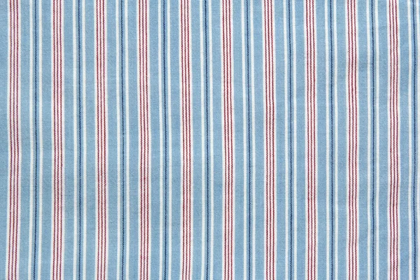 Blue striped linen background — Stock Photo, Image