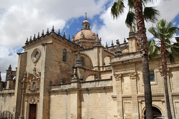 De kathedraal van san salvador in jerez de la frontera, Spanje — Stockfoto