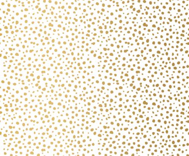 Altın noktalar, lekesiz desenler - vektör çizimi