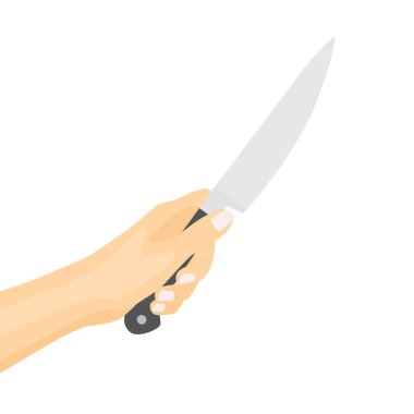 Kadın elinde kağıt kahve fincanı, vektör çizimi.