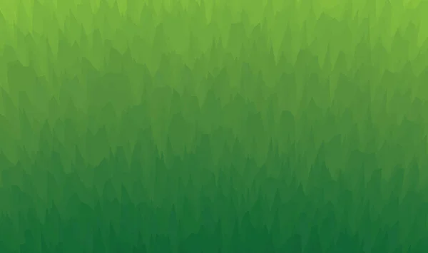 Haie Verte Herbe Ronde Arrière Illustration Vectorielle — Image vectorielle