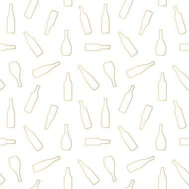 Şarap, votka, bira, sarma, tekstil, duvar kâğıdı, tebrik kartı, vektör illüstrasyonu-