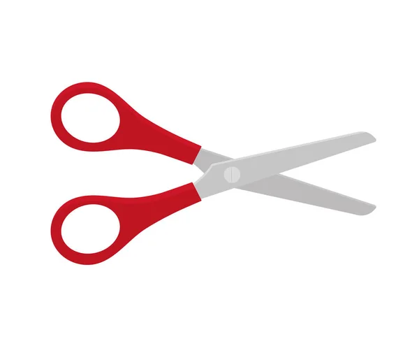 Open Scissors Icon Vector Illustration — Stockvektor