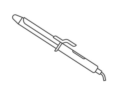 Körling demir simge-vektör illüstrasyonu