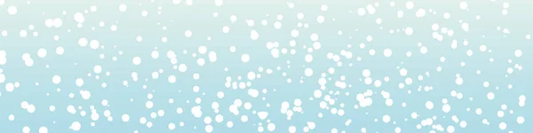 Christmas Winter Snow Banner Vector Illustration — Image vectorielle