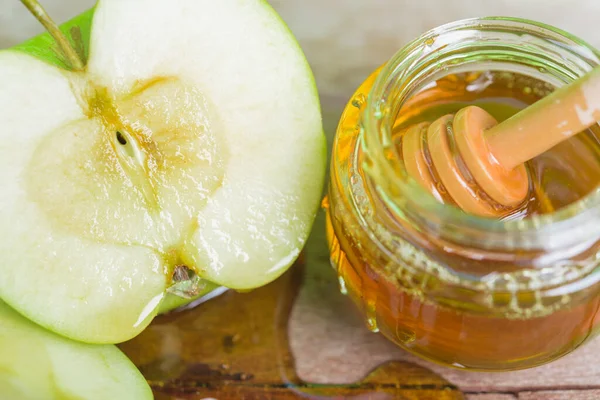 Hari Libur Yahudi Apple Rosh Hashanah Foto Ini Adalah Hari — Stok Foto