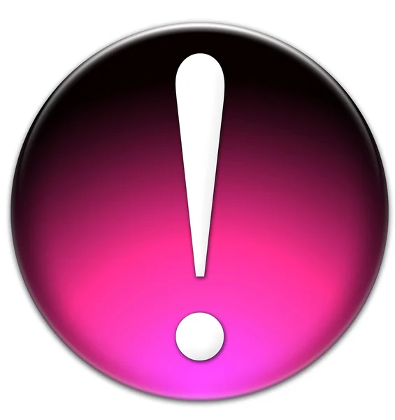 Question mark glass button — Stock Photo, Image