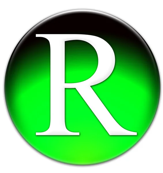 字母 r — 图库照片