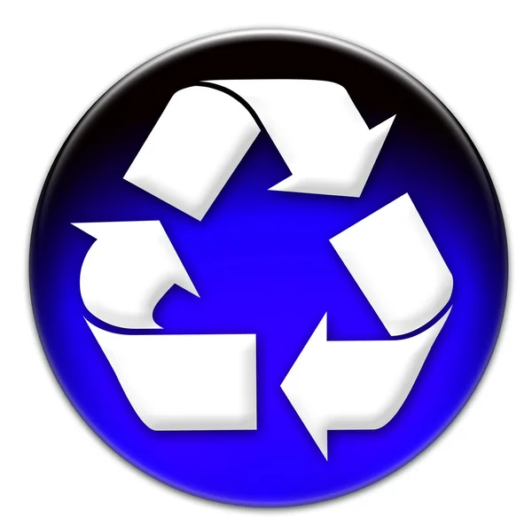 Recycling-Ikone — Stockfoto