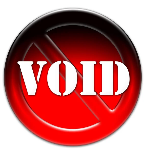 Void 아이콘 — 스톡 사진