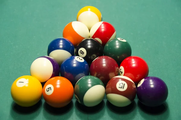 Bilardo topları — Stok fotoğraf