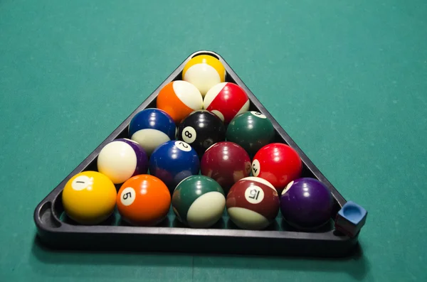 Billiard balls — Stock Photo, Image