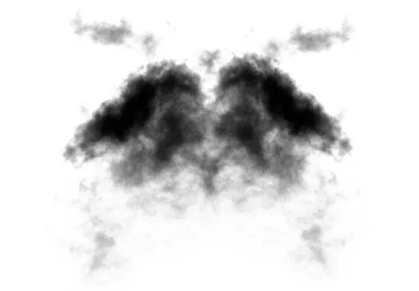 Rorschach Test Inkblot Psychology Test Card Concept — стокове фото