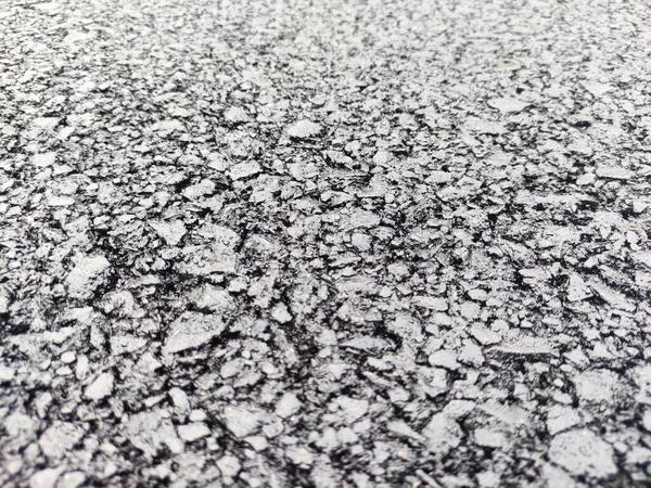 Asphalt Road Background Close View Highway Pavement Texture Macro View — Stock Photo, Image