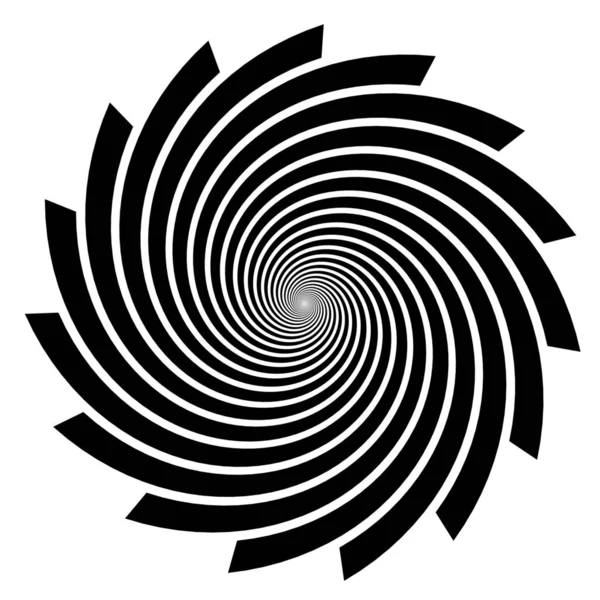 Beyaz Arkaplan Üzerinde Izole Edilmiş Spiral Şekil — Stok fotoğraf